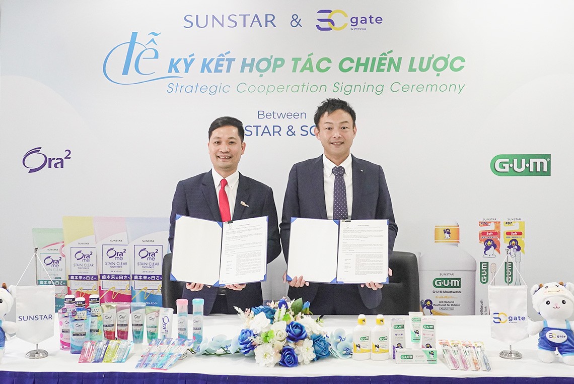 Lễ Ký Kết Hợp Tác Chiến Lược Giữa Sunstar và SCgate